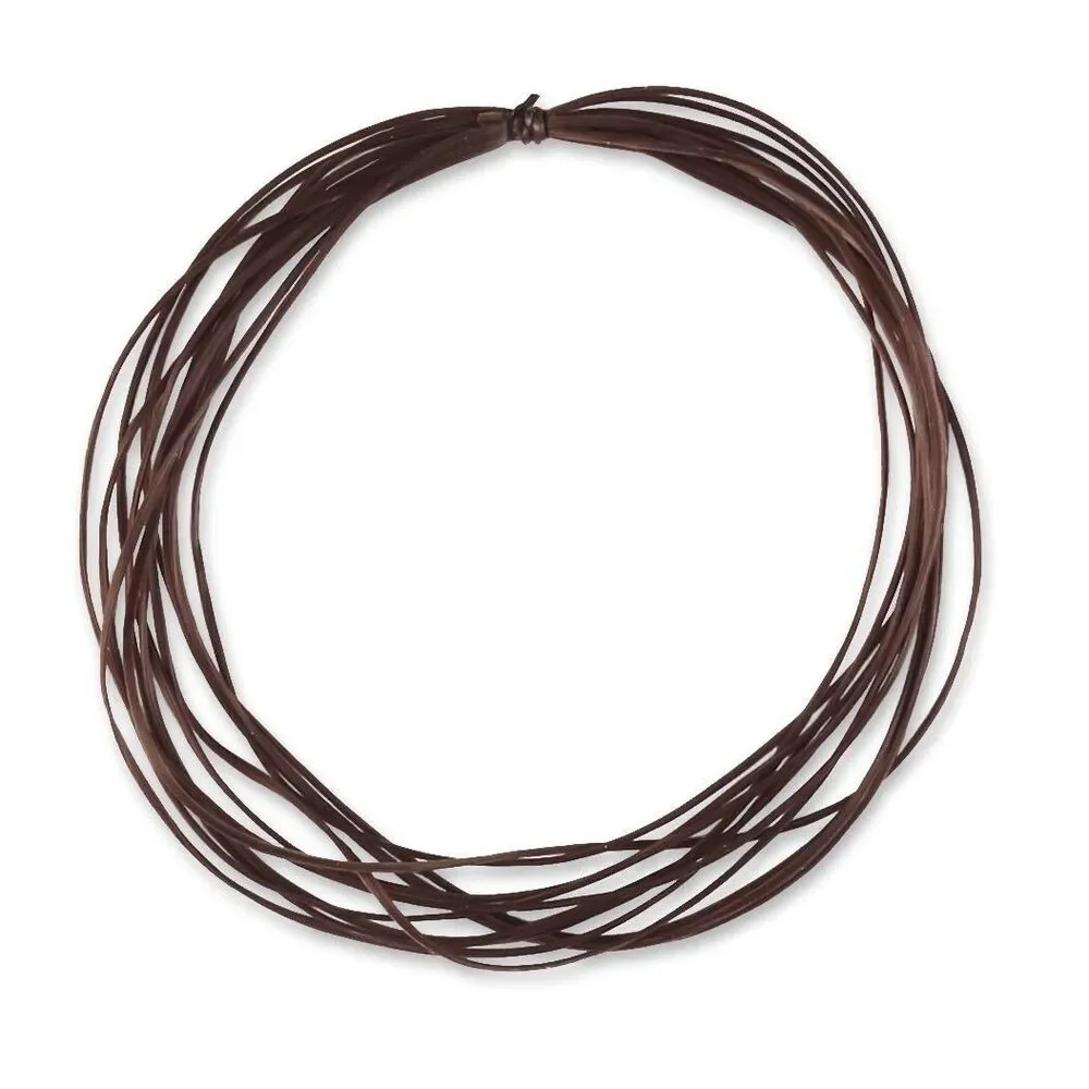 Lot of 2 Scunci Color Match Multi-Strand Spandex Ponytailer For Brown Hair